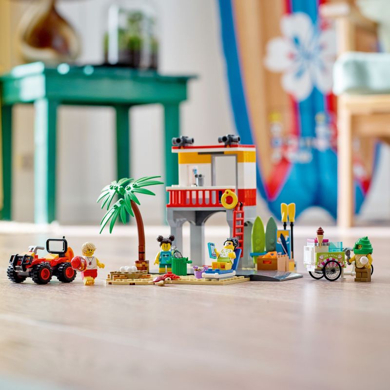 LEGO City Beach Lifeguard Station (60328)