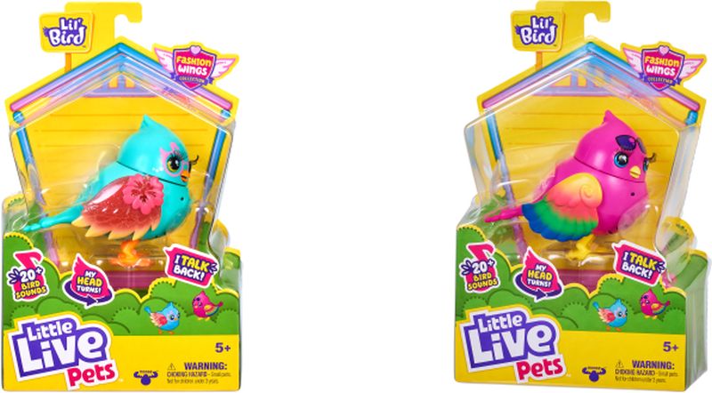 Little Live Pets S3 Πουλάκι Cocoritos-2 Σχέδια (LPB12000)