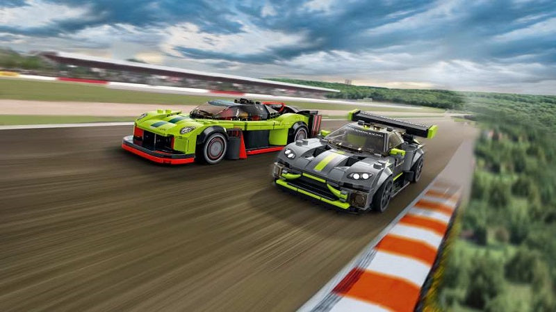 LEGO Speed Champions Aston Martin Valkyrie AMR Pro & Vantage GT3 (76910)