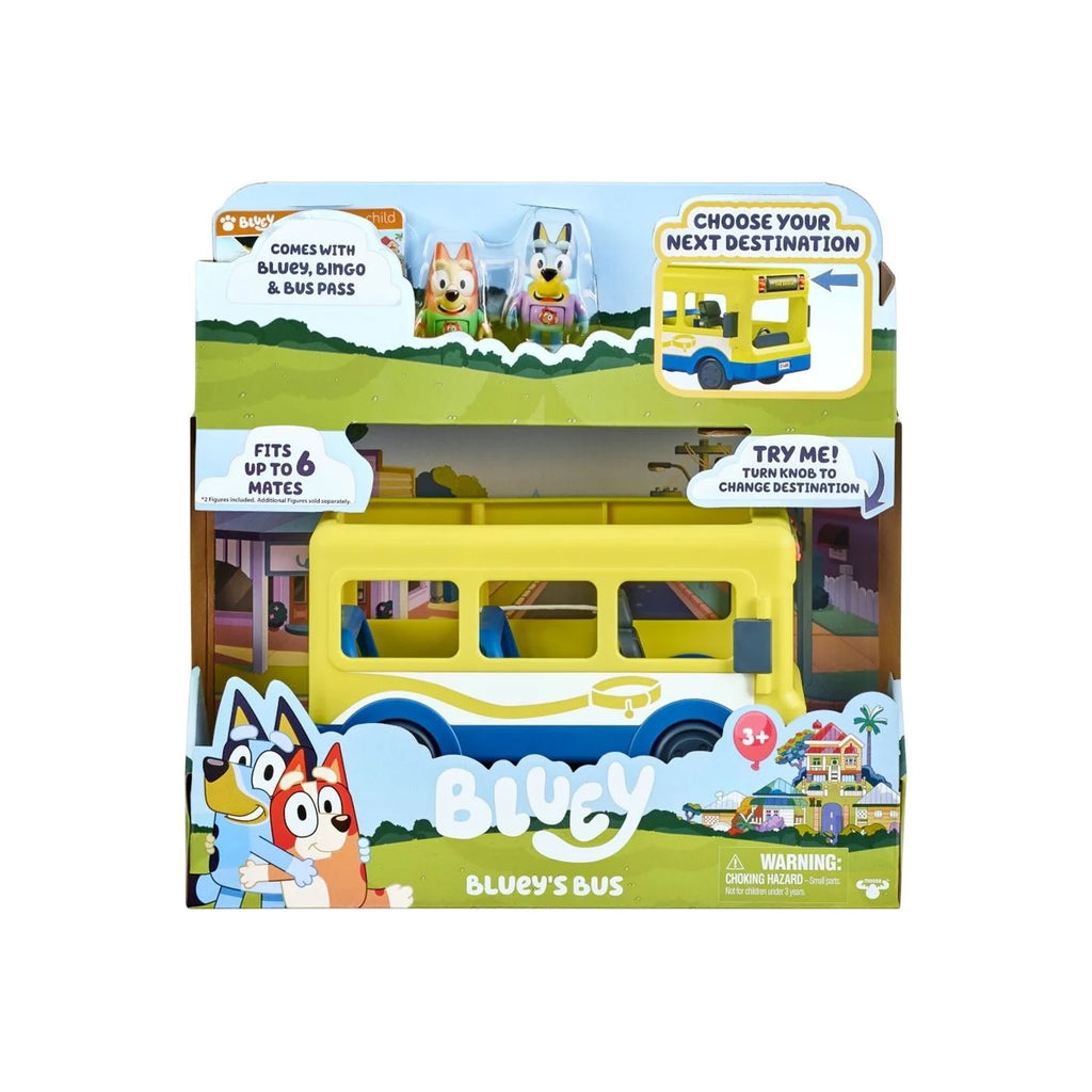 Giochi Preziosi Bluey Λεωφορείο Της Περιπέτειας Με 2 Φιγούρες (BLY39010)
