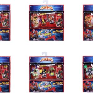Akedo S1 Fight 4 Pack-6 Σχέδια (AKE04000)