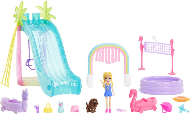 Polly Pocket Παιχνίδια Στον Ήλιο (HDW63)