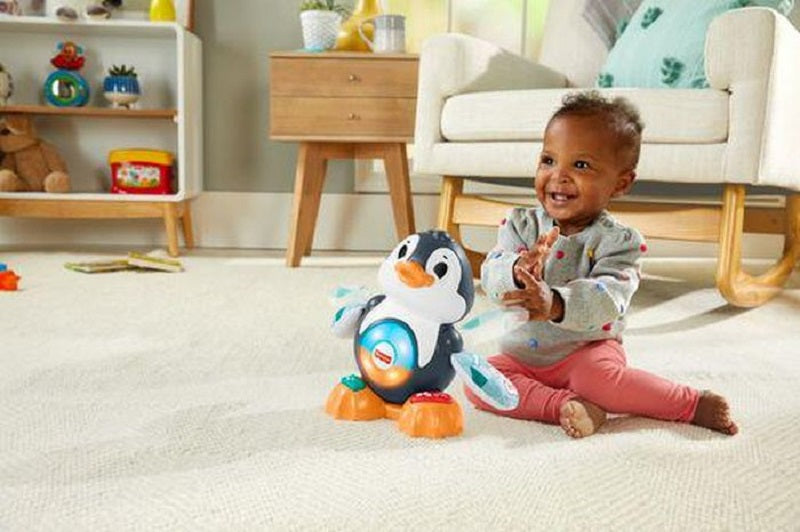 Fisher Price Linkimals Πιγκουίνος O Ζωηρούλης (HCJ60)