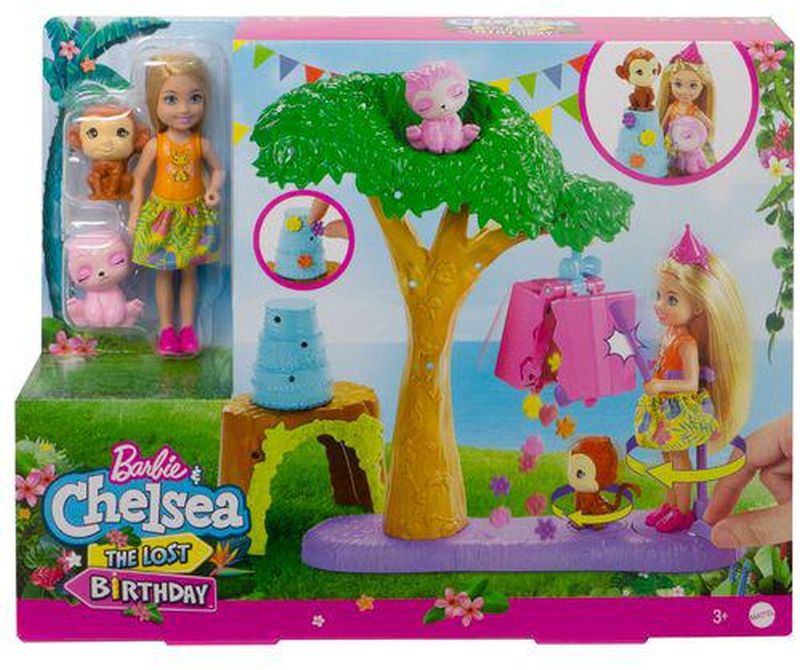 Mattel Barbie Τσέλσι Πινιάτα Έκπληξη Σετ GTM84