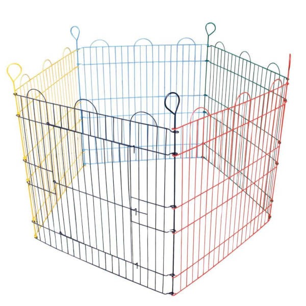 Πάρκο Σκύλου Πεντάγωνο 5 x 60x60cm +Δώρο 2 Μπολ Αξίας 15,00€