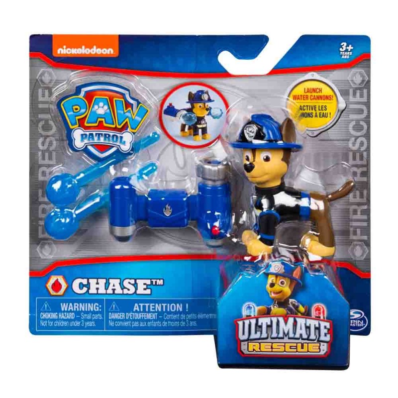 Paw Patrol Απόλυτη Διάσωση Φωτιάς Ο Chase με Πυραύλους Νερού