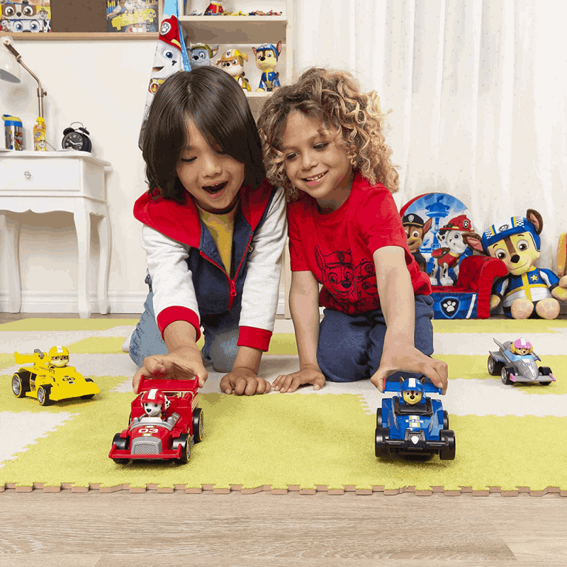 Spin Master Paw Patrol – Race & Go – Deluxe Vehicle – Chase