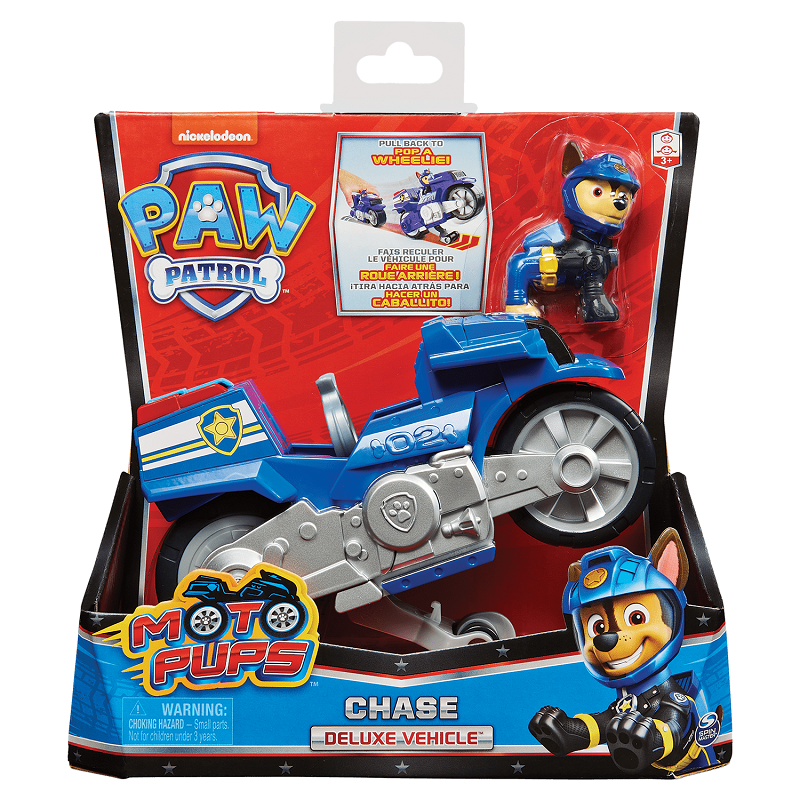 Spin Master Paw Patrol: Moto Pups – Chase Deluxe Vehicle (20127783)