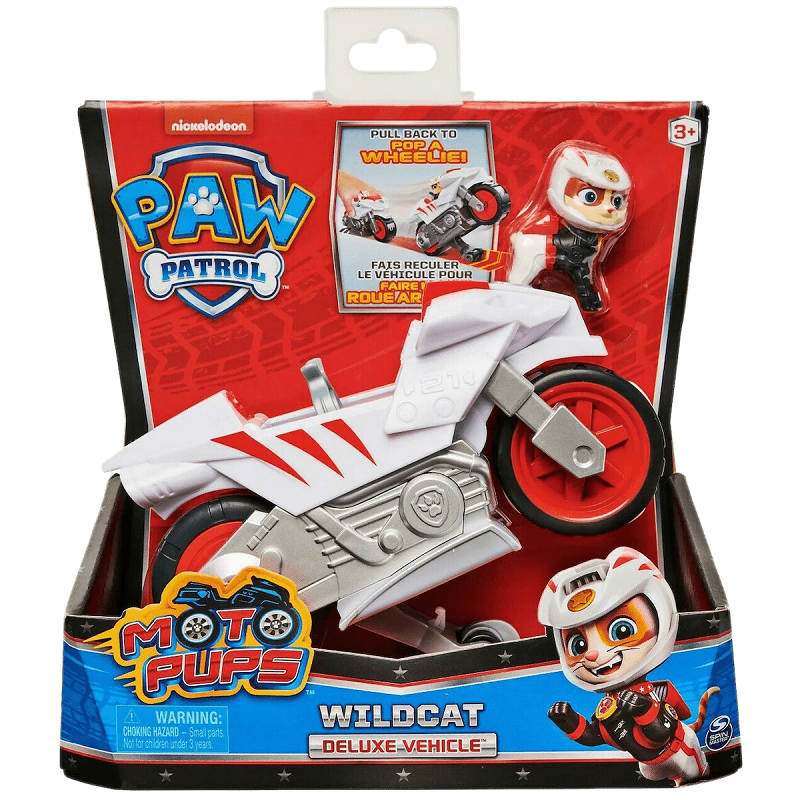 Spin Master Paw Patrol: Moto Pups – Wildcat Deluxe Vehicle (20130047)