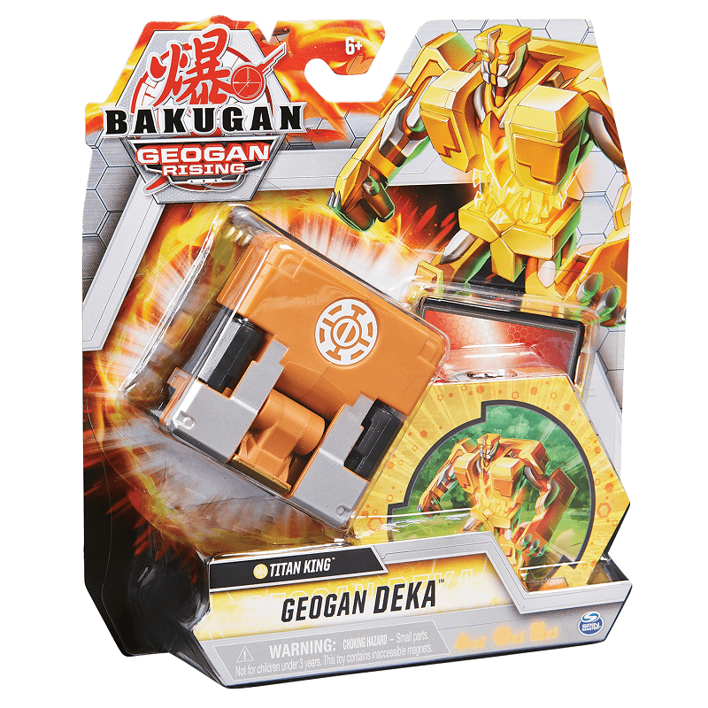 Spin Master Bakugan Geogan Rising: Geogan Deka – Titan King (20136550)