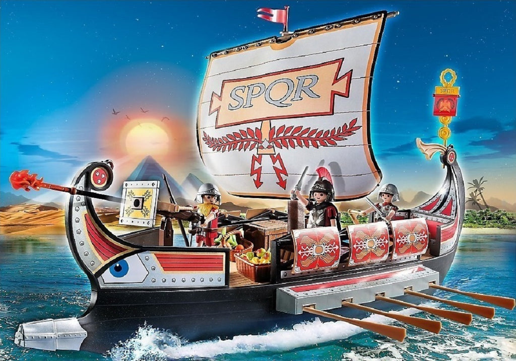 Playmobil History Ρωμαϊκή Γαλέρα για 6-12 ετών
