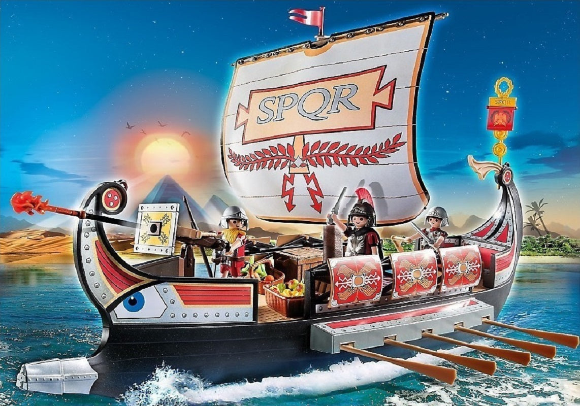 Playmobil History Ρωμαϊκή Γαλέρα για 6-12 ετών