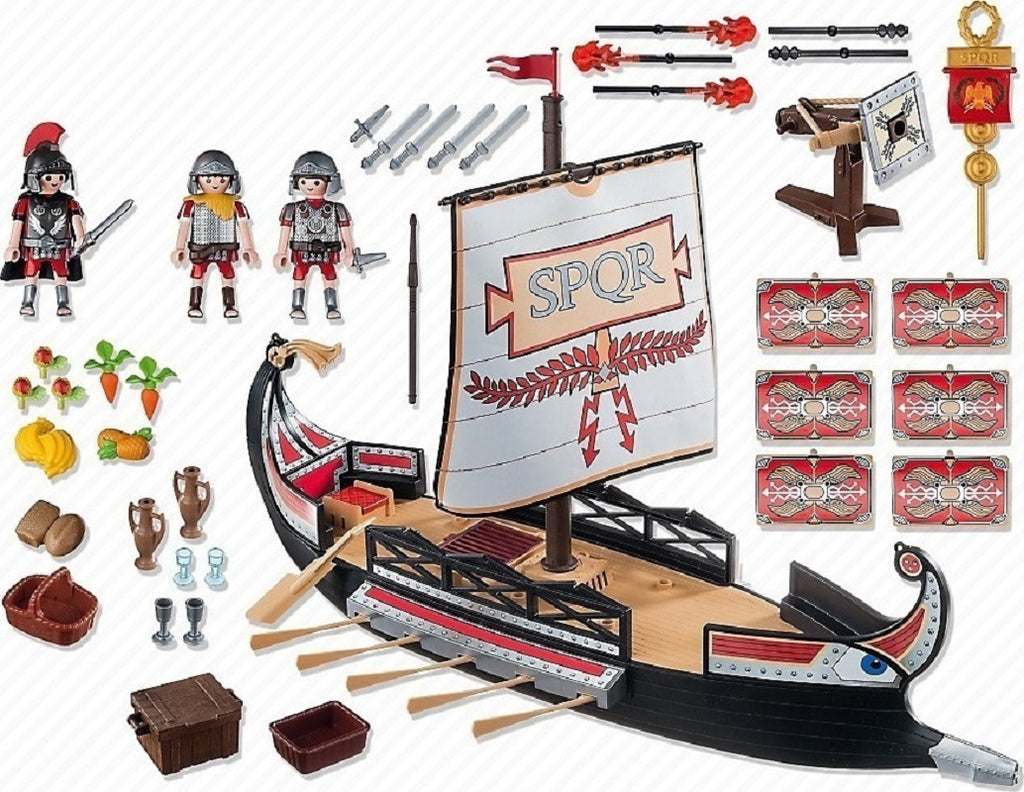 Playmobil History Ρωμαϊκή Γαλέρα για 6-12 ετών