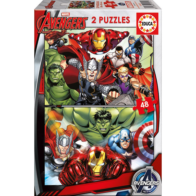 Educa Παιδικό Puzzle Avengers 2x48 τμχ