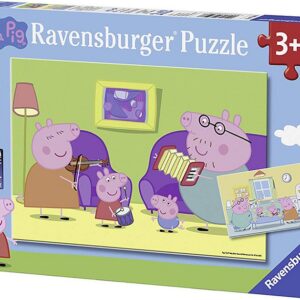 Παζλ 2X12 Τεμαχίων πέππα το γουρουνάκι 07596 Ravensburger