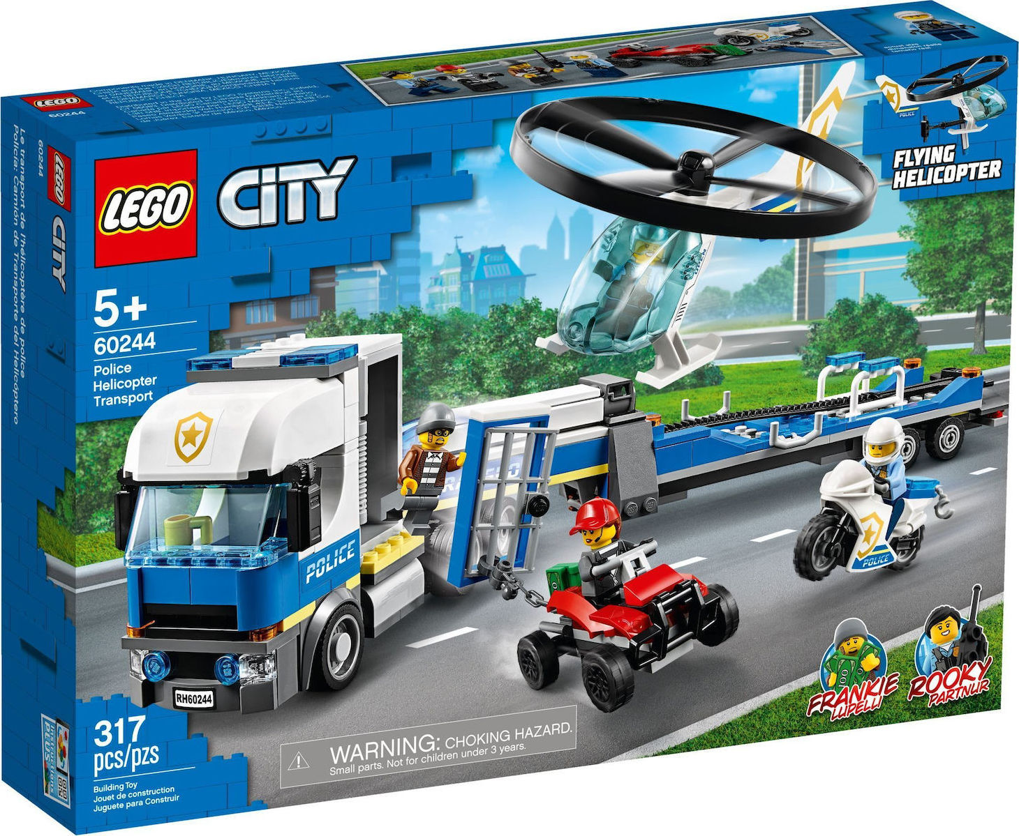Lego City: Police Helicopter Transport