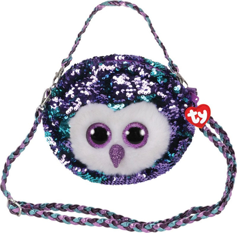 TY FASHION – ΧΝΟΥΔΩΤΟ ΤΣΑΝΤΑΚΙ ΩΜΟΥ SEQUIN ΚΟΥΚΟΥΒΑΓΙΑ ΜΩΒ MOONLIGHT (1607-95126)
