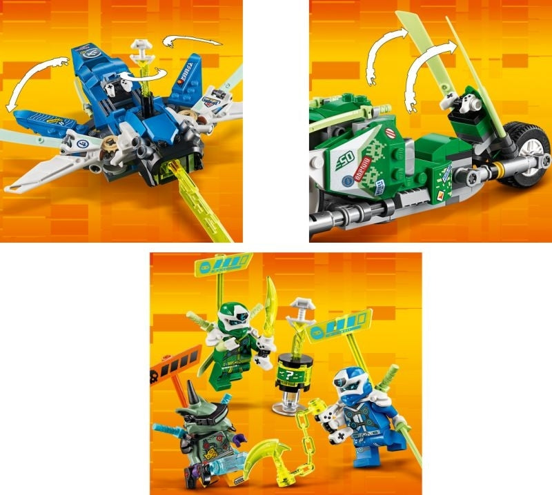 Lego Ninjago: Jay & Lloyd’s Velocity Racers