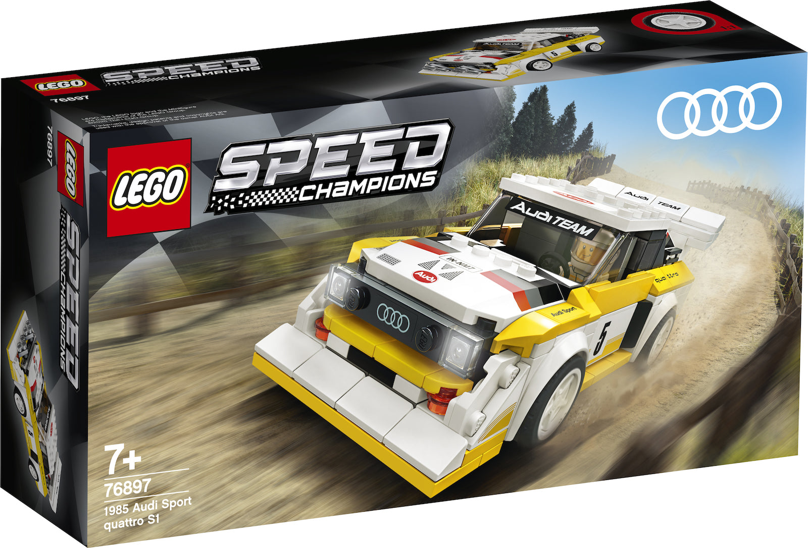 Lego Speed Champions: 1985 Audi Sport Quattro S1 76897