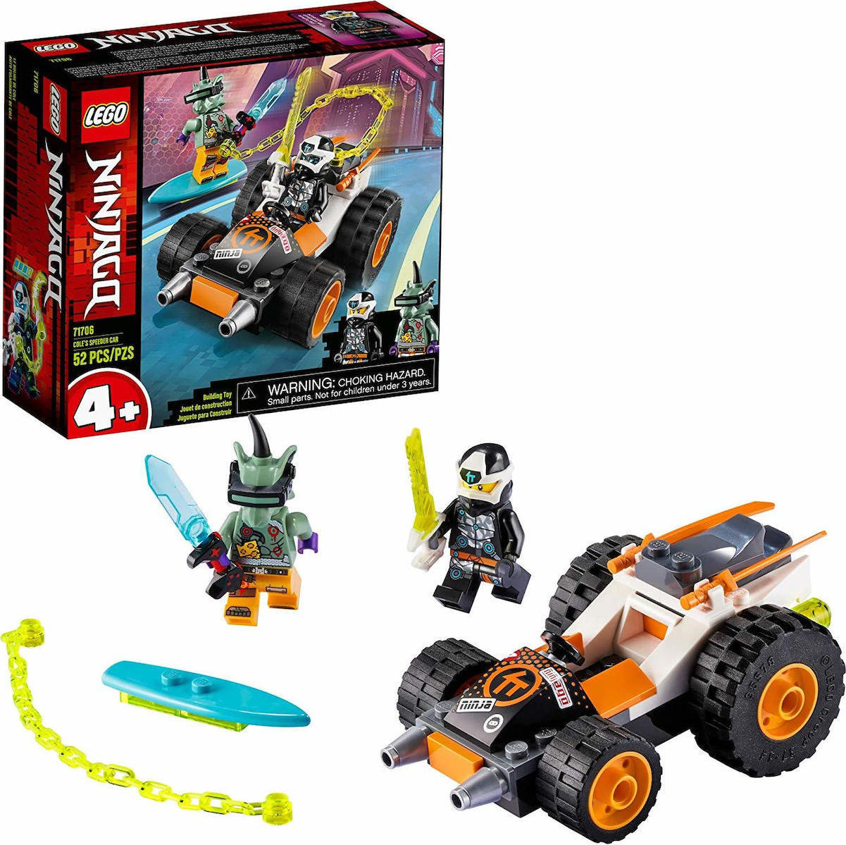 Lego Ninjago: Cole’s Speeder Car