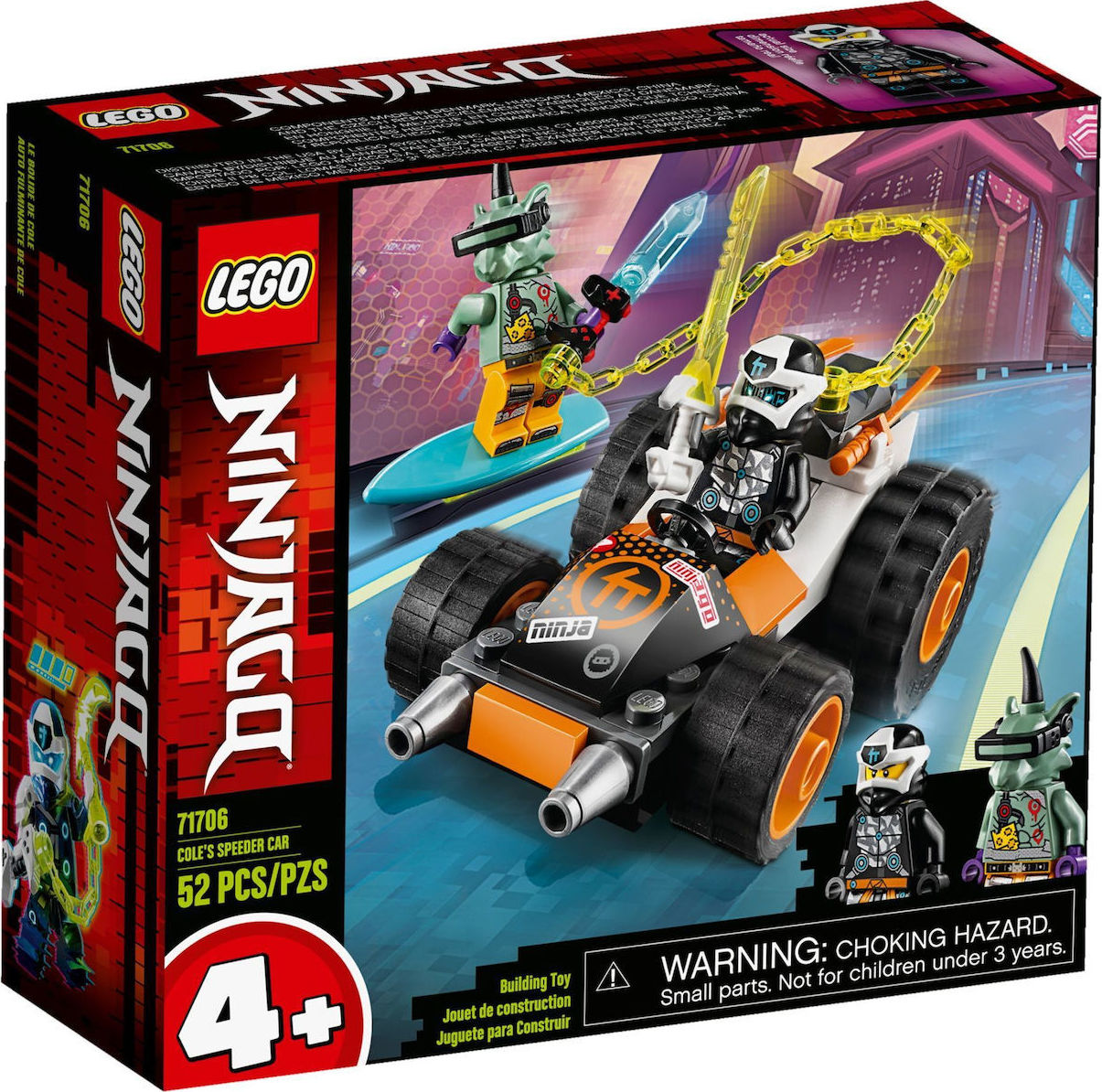 Lego Ninjago: Cole’s Speeder Car