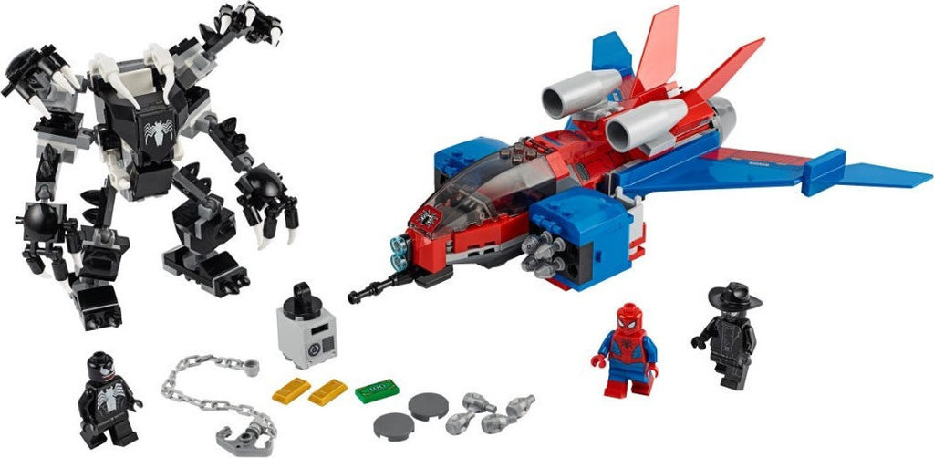 Lego Super Heroes: Spiderjet Vs. Venom Mech 76150