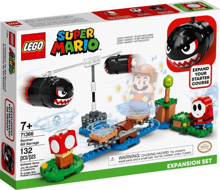 LEGO Super Mario Πίστα Επέκτασης Ομοβροντία Banzai Bill 71366