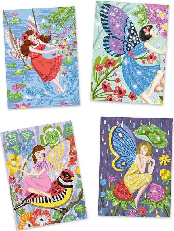 Djeco Ζωγραφική Fairy Glitter
