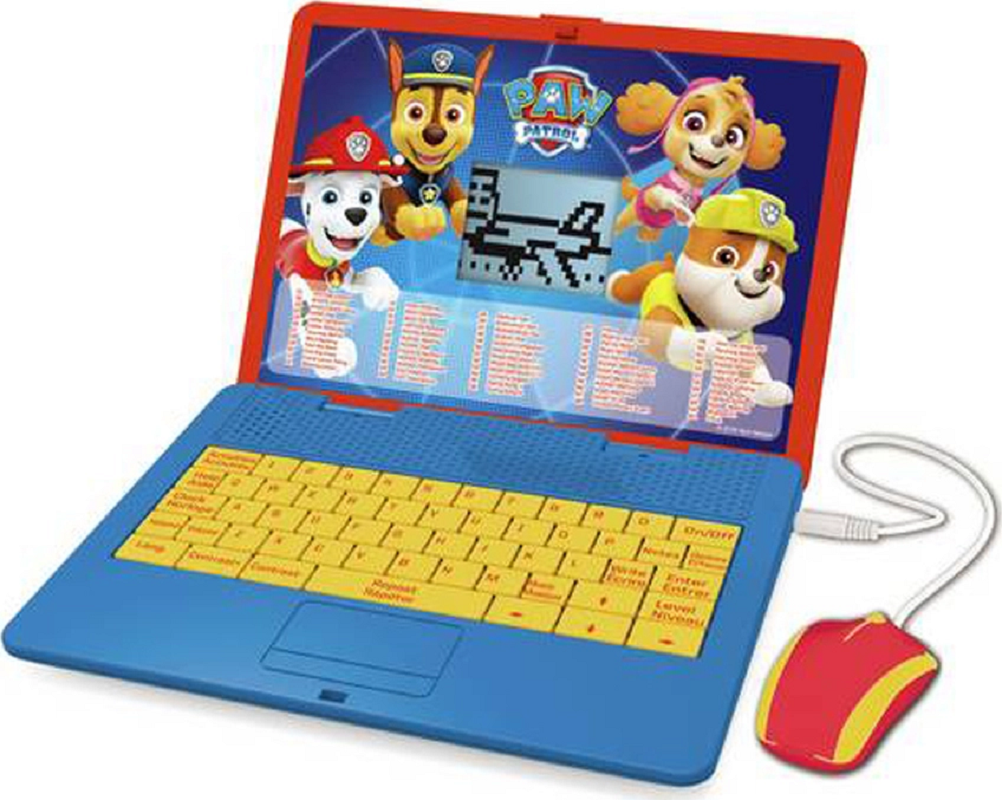 Lexibook Ηλεκτρονικό Παιδικό Εκπαιδευτικό Laptop/Tablet Paw Patrol Δίγλωσσο για 4+ Ετών