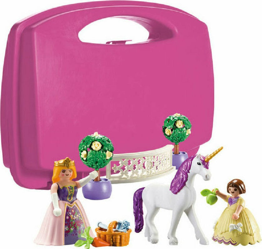 Playmobil Princess Unicorn Carry Case L για 4+ ετών