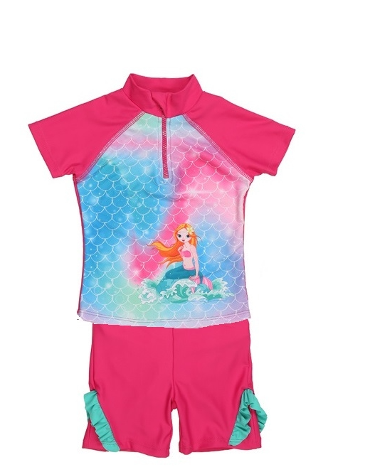 Playshoes Αντηλιακό μαγιό με UV Προστασία Σετ 2τμχ Γοργόνα 461262-1