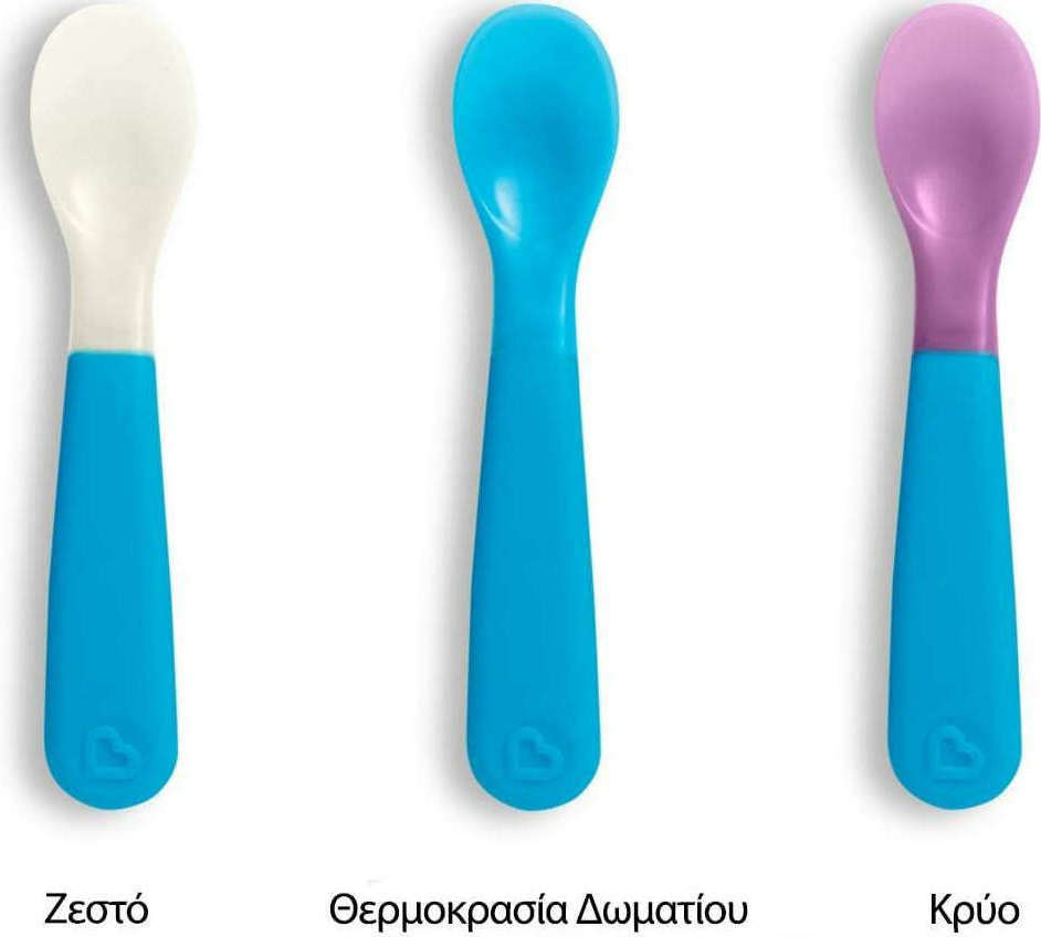 Munchkin Σετ Πολύχρωμα Πιρούνια &amp; Κουτάλια Colour Change Forks &amp; Spoons (6τμχ) 12536