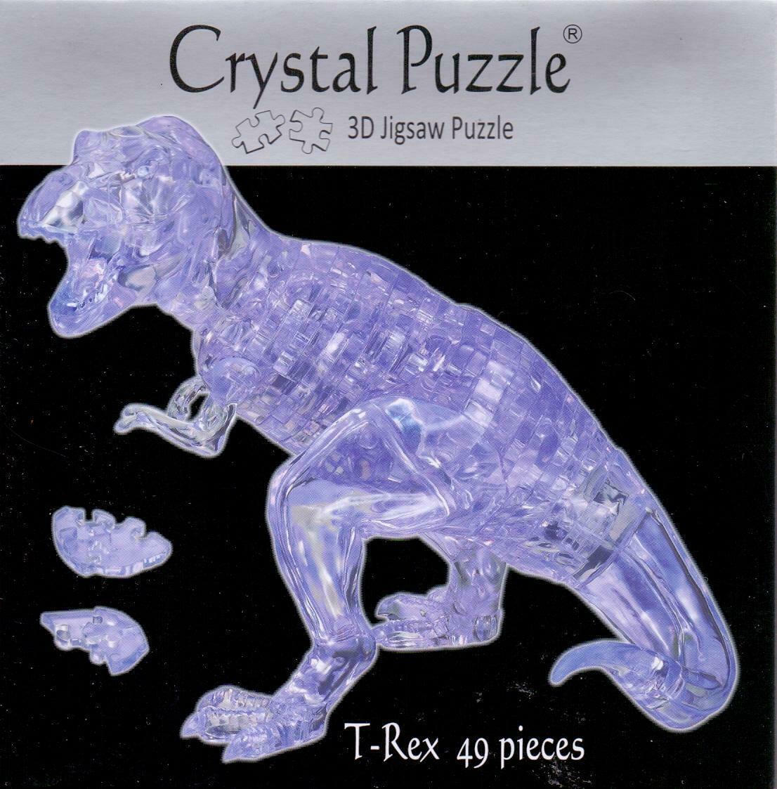 CRYSTAL PUZZLES 3D ΠΑΖΛ Δεινόσαυρος T-Rex UV 49τμχ