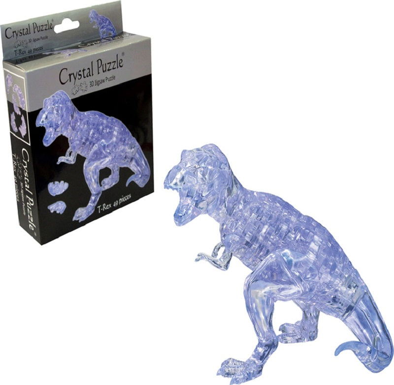 CRYSTAL PUZZLES 3D ΠΑΖΛ Δεινόσαυρος T-Rex UV 49τμχ