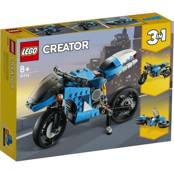 LEGO Creator 3 Σε 1 Superbike Μηχανή Δρόμου 31114