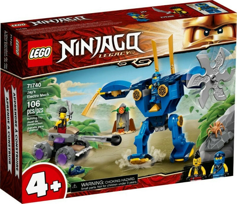 Lego Ninjago: Jay’s Electro Mech για 4+ ετών