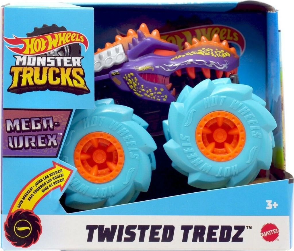 Mattel Αυτοκινητάκι Hot Wheels Monster Trucks Rev Up Mega-Wrex για 3+ Ετών