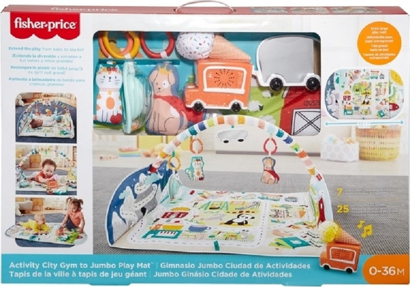 Fisher Price Γυμναστήριο Δραστηριοτήτων Grow With Me για Νεογέννητα