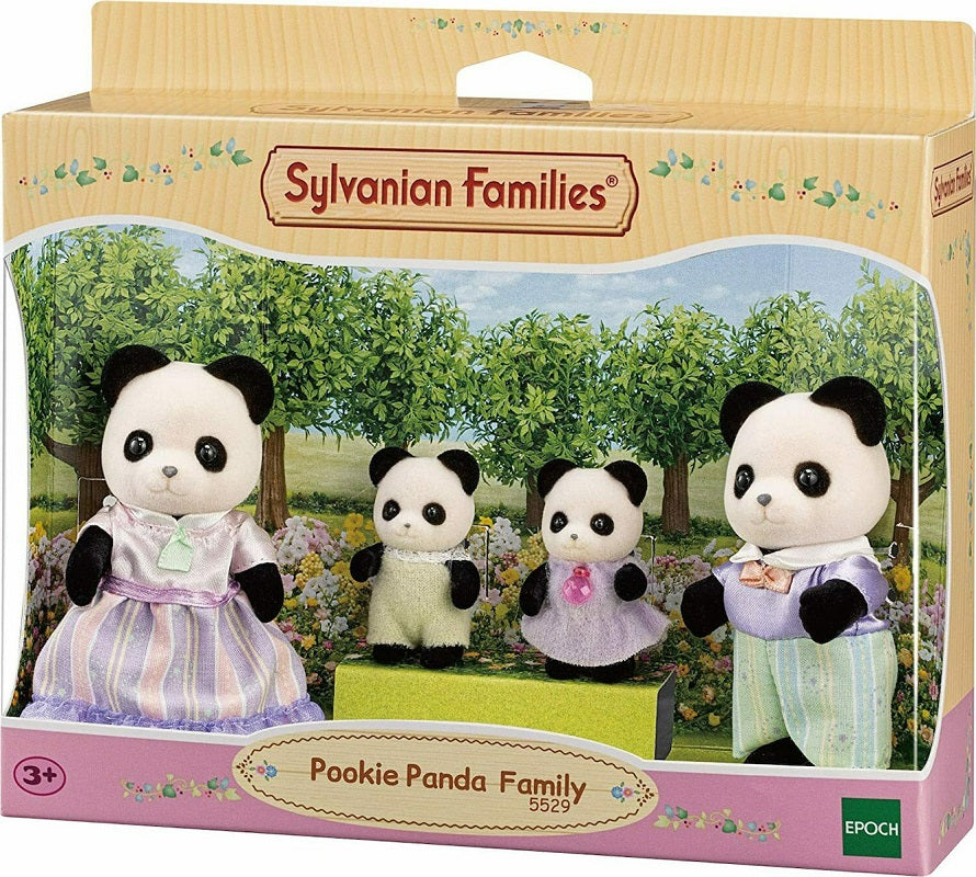 Epoch Toys Παιχνίδι Μινιατούρα Sylvanian Families Pookie Panda Family για 3+ Ετών
