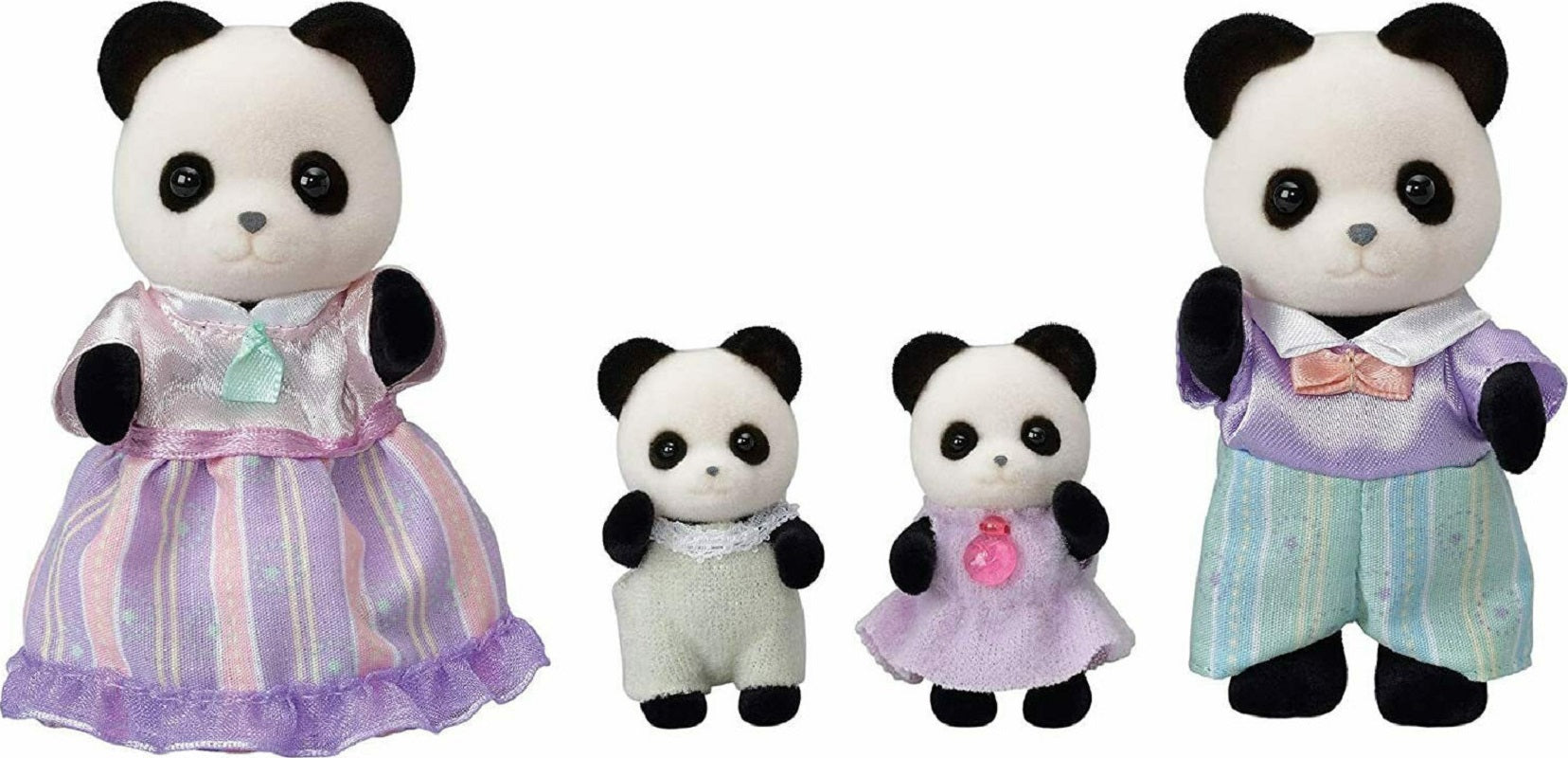 Epoch Toys Παιχνίδι Μινιατούρα Sylvanian Families Pookie Panda Family για 3+ Ετών