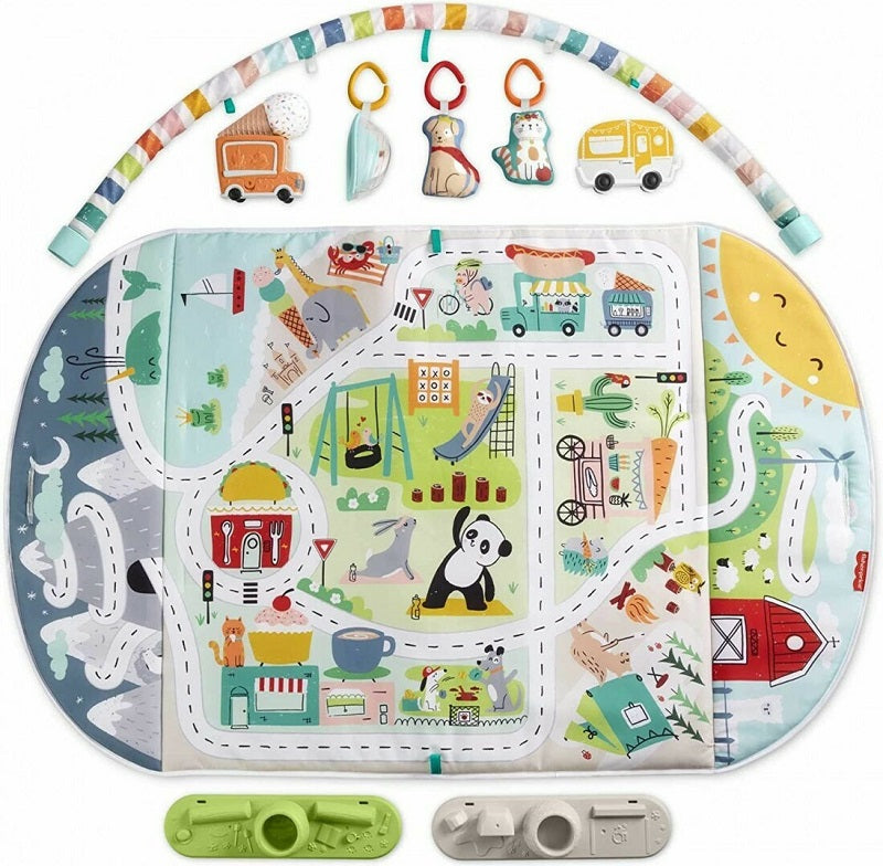 Fisher Price Γυμναστήριο Δραστηριοτήτων Grow With Me για Νεογέννητα
