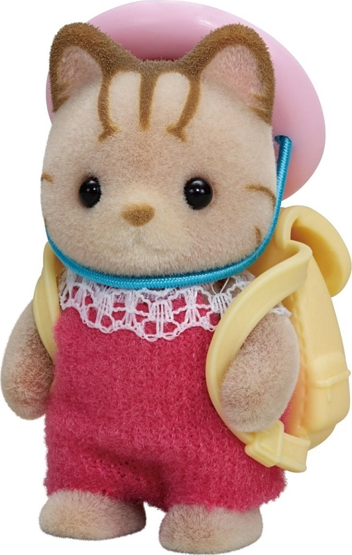 Epoch Toys Παιχνίδι Μινιατούρα Sylvanian Families Striped Cat Baby για 3+ Ετών