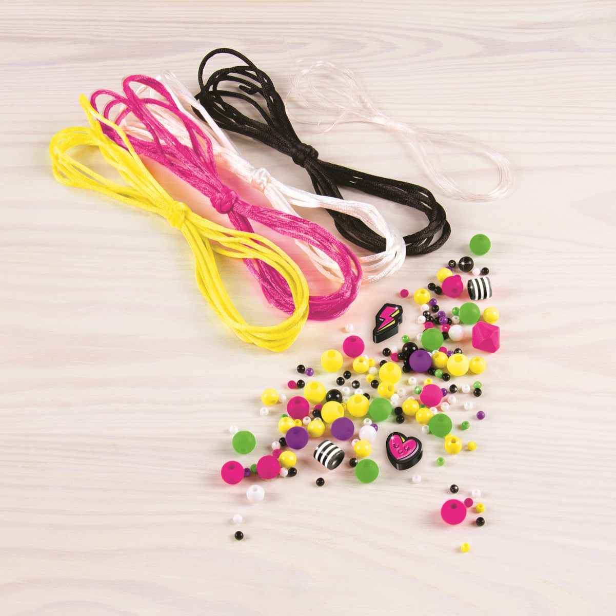 Make it Real Neon Black&White Bracelets
