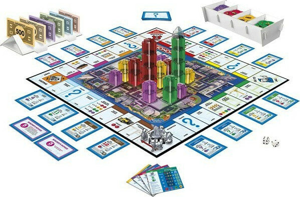 Hasbro Επιτραπέζιο Παιχνίδι Monopoly Builder για 2-4 Παίκτες 8+ Ετών