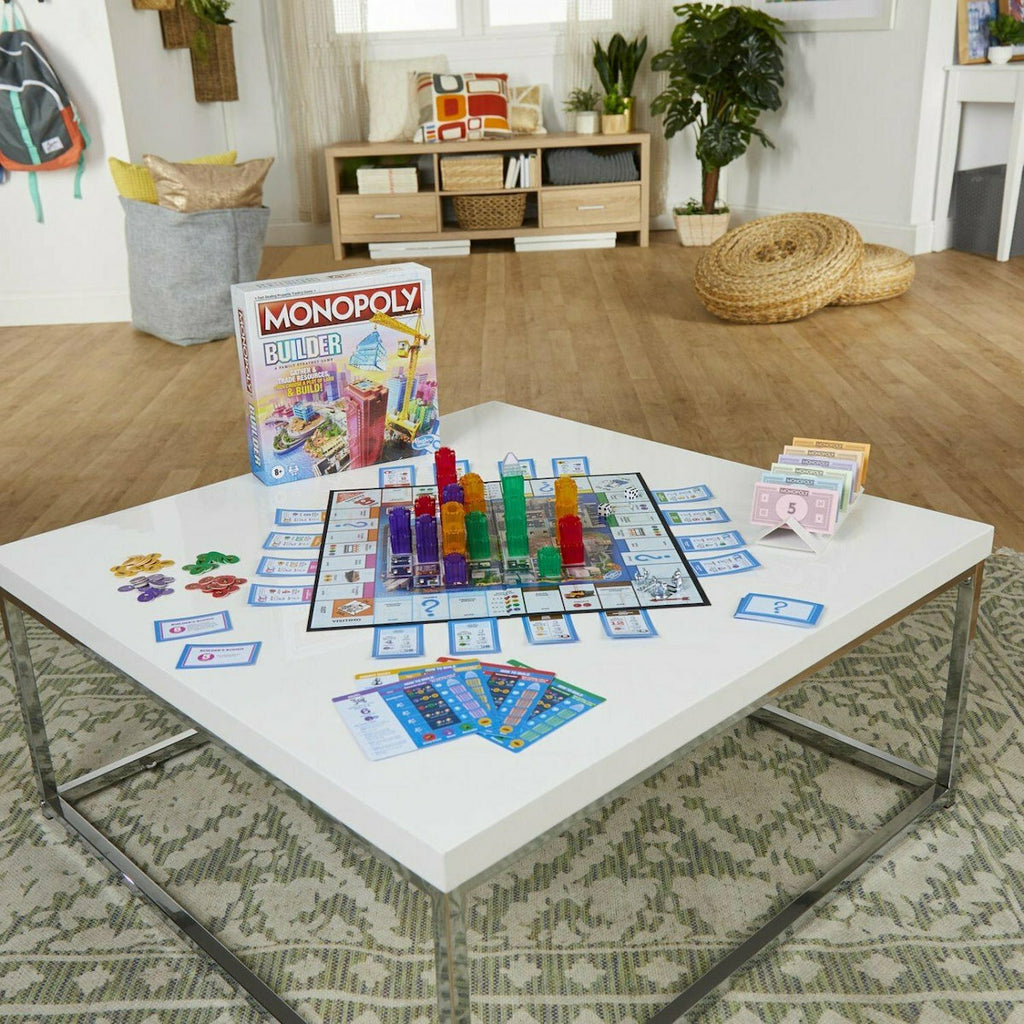 Hasbro Επιτραπέζιο Παιχνίδι Monopoly Builder για 2-4 Παίκτες 8+ Ετών