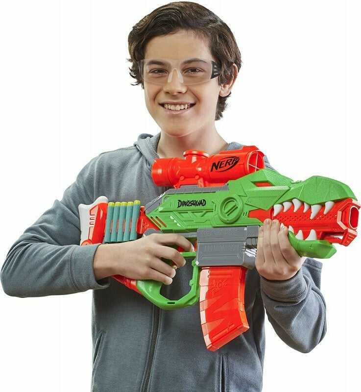 Nerf Εκτοξευτής Rex-Rampage Motorized Blaster Dinosquad
