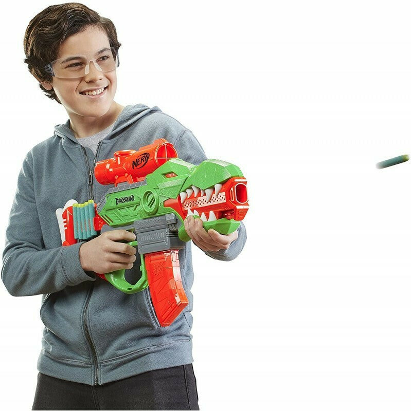 Nerf Εκτοξευτής Rex-Rampage Motorized Blaster Dinosquad