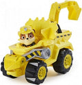 Spin Master Παιχνίδι Μινιατούρα Paw Patrol Rubble Deluxe Vehicle για 3+ Ετών