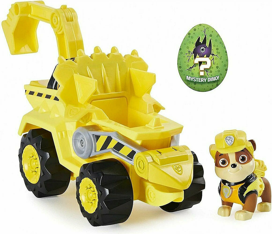 Spin Master Παιχνίδι Μινιατούρα Paw Patrol Rubble Deluxe Vehicle για 3+ Ετών
