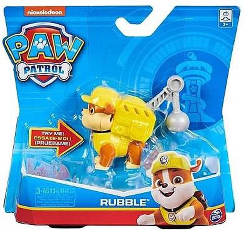 Spin Master Παιχνίδι Μινιατούρα Paw Patrol Action Pack Pup – Rubble